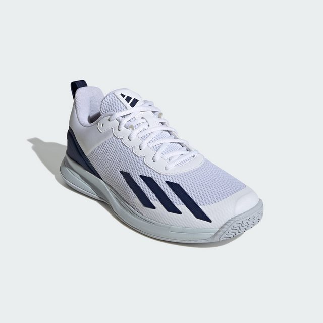 Bild von adidas Herren Courtflash Speed Tennis Shoes Tennisschuhe, Cloud White/Dark Blue/Halo Blue, 42 2/3 EU