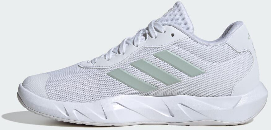 Bild von Adidas Trainer Schuh Cloud White Linen Green Met Dash Grey