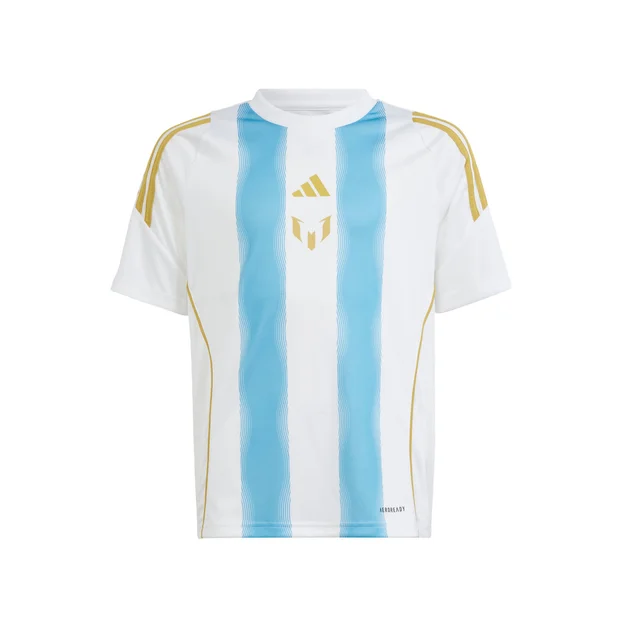 Bild von Adidas Messi Unisex T-Shirts - Weiß - Größe: 147 - 152 CM - Foot Locker
