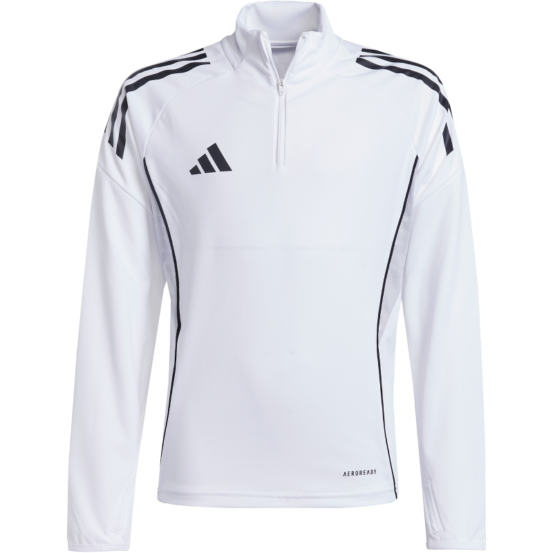 Bild von adidas Tiro 25 Competition 1/4-Zip Sweatshirt Kinder JI7512 - white 176