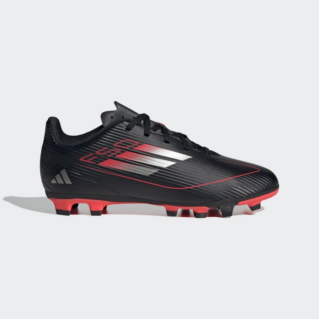 Bild von adidas F50 Club FG/MG Fußballschuhe Kinder IE1311 - core black/iron met./lucid red 35