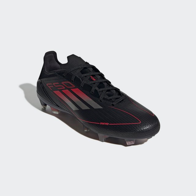 Bild von adidas F50 Pro FG Fußballschuhe IE1287 - core black/iron met./lucid red 40