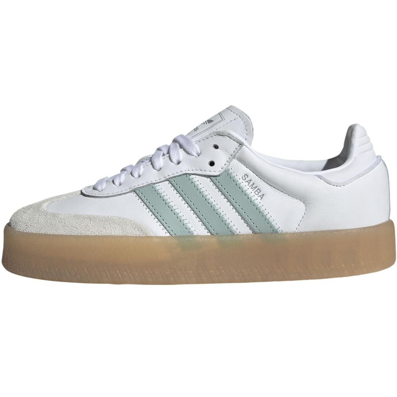 Bild von Adidas Sambae Damen Schuhe - Weiß - Größe: 37 1/3 - Leder - Foot Locker