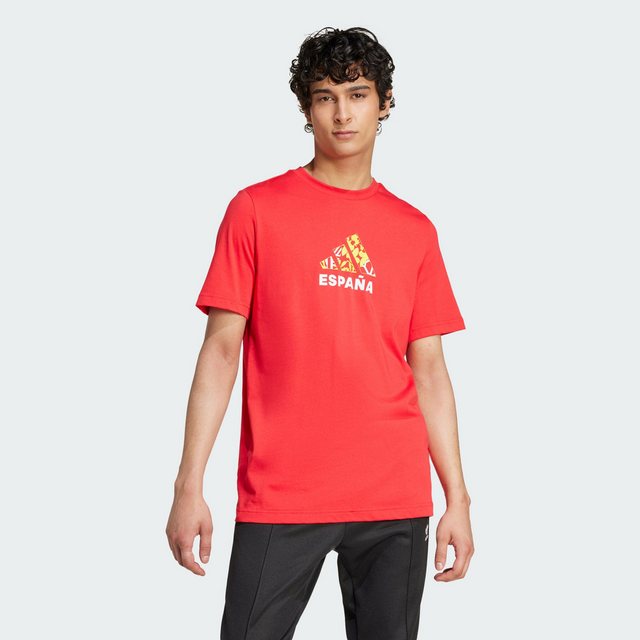 Bild von adidas Performance Fußballtrikot SPANIEN FUSSBALL FAN GRAPHIC T-SHIRT