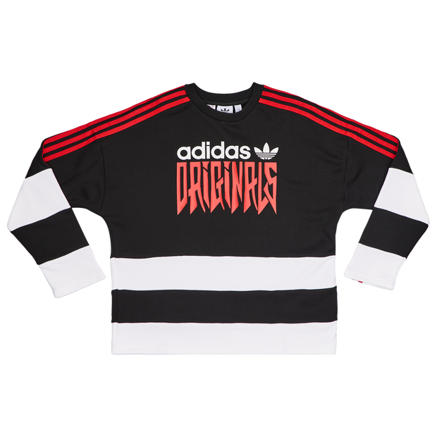 Bild von Adidas Street Unisex Sweatshirts - Schwarz - Größe: 123 - 129 CM - Foot Locker