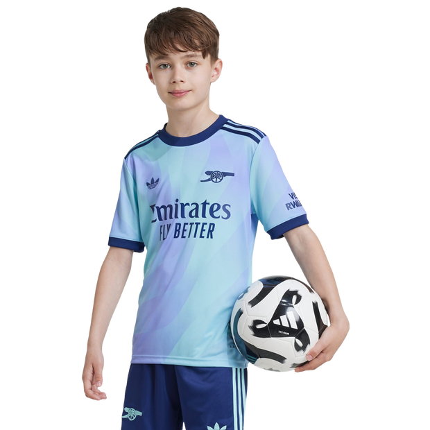 Bild von Adidas Arsenal 24/25 Third Unisex Trikots/Replikate - Blau - Größe: 171 - 176 CM - Poly Mesh - Foot Locker