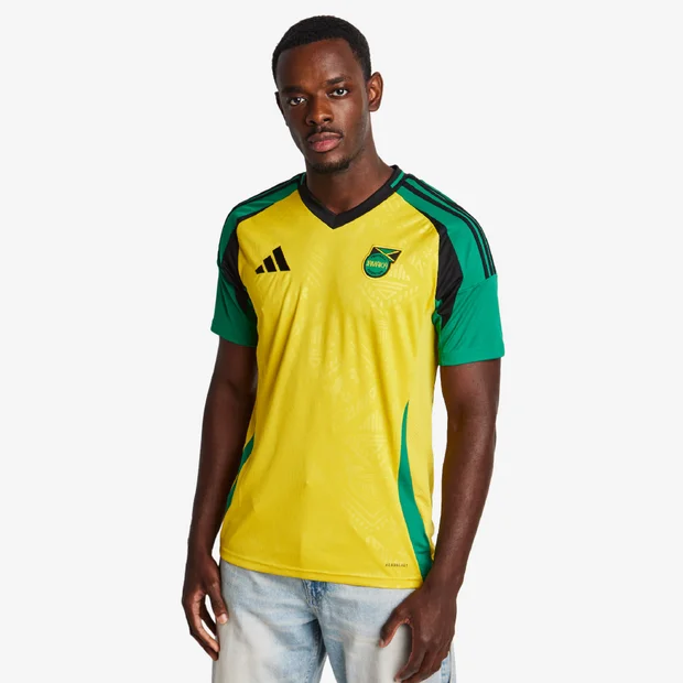 Bild von Adidas Jamaica Herren Trikots/Replikate - Gelb - Größe: XL - Foot Locker