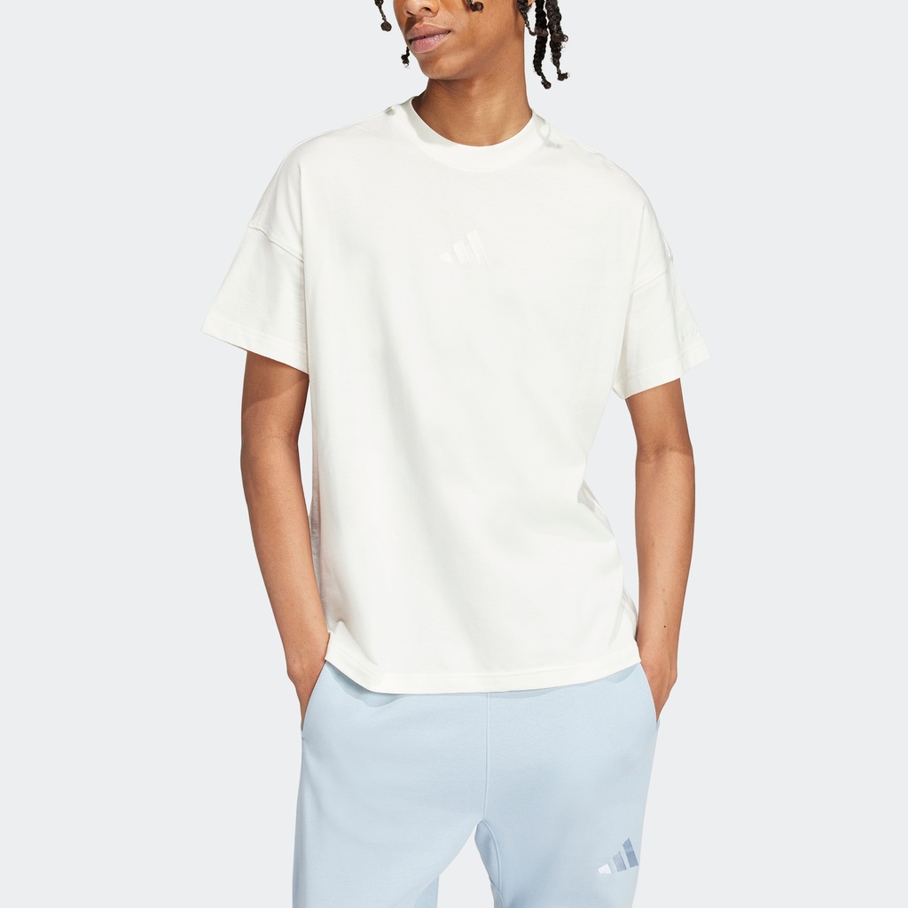 Bild von adidas All Szn T-Shirt, Baumwolle, für Herren, weiß, XL