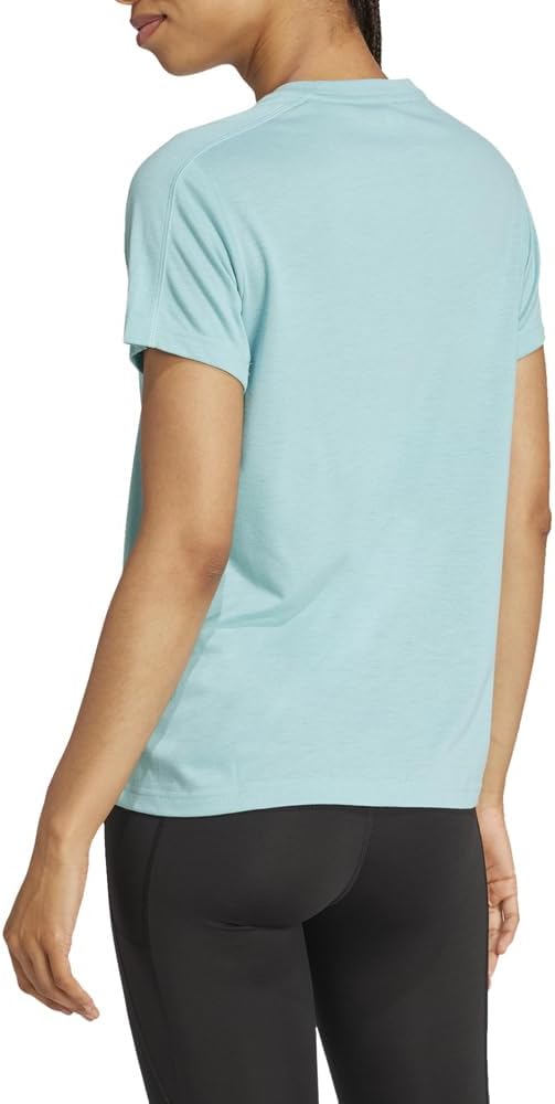 Bild von adidas Damen AEROREADY Train Essentials Minimal Branding Crewneck Tee, Mint ton, S