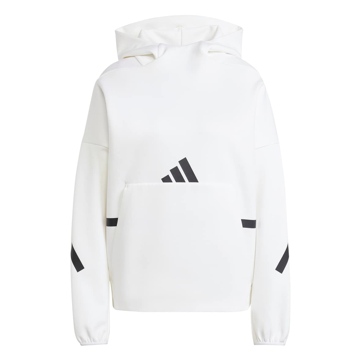 Bild von Adidas Z.n.e. Hooded Damen Sweatshirts - Weiß - Größe: 38/M - Poly Mesh - Foot Locker