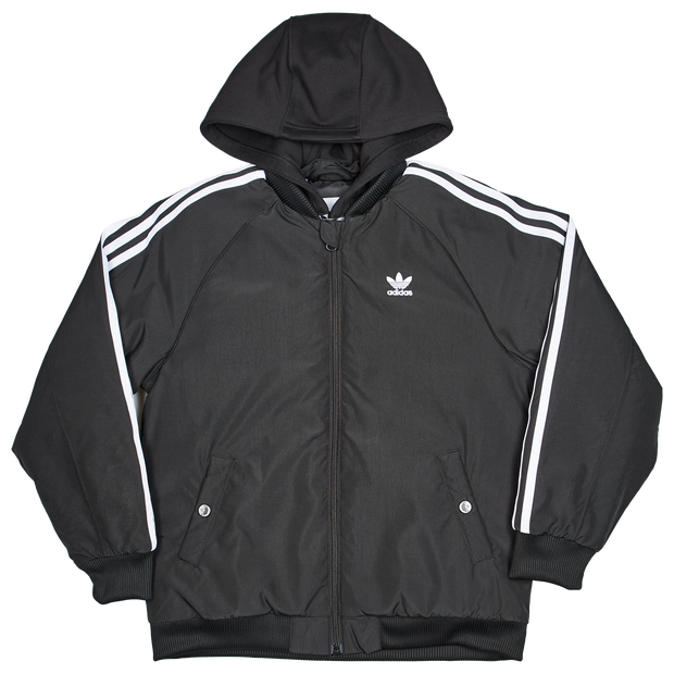 Bild von Adidas Adicolor Unisex Jacken - Schwarz - Größe: 159 - 164 CM - Poly Woven - Foot Locker
