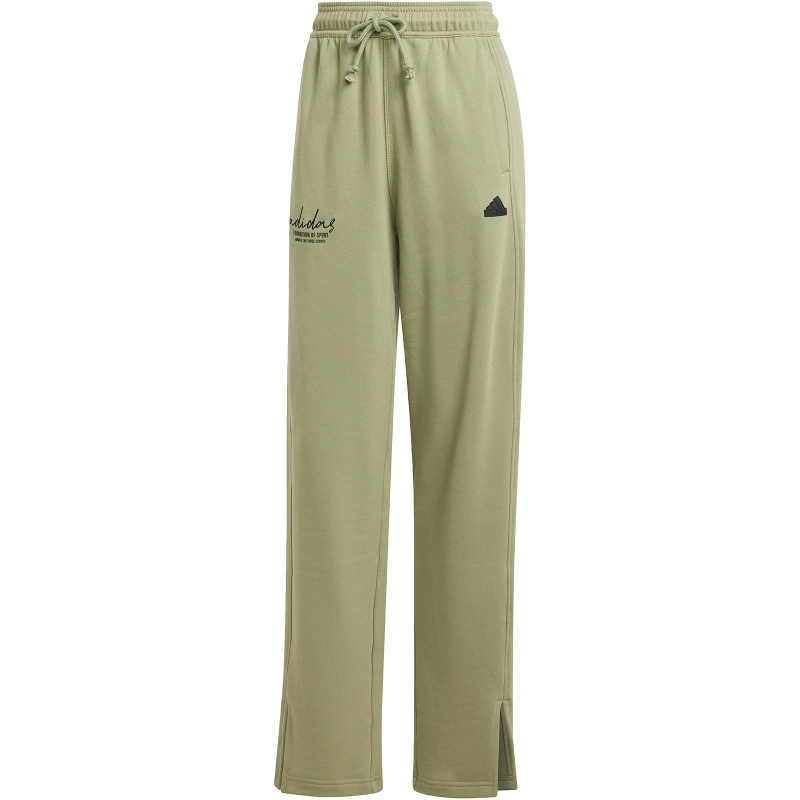 Bild von adidas Sportswear Signature Graphic Embroidery French Terry Jogginghose Damen JI6524 - tent green XL