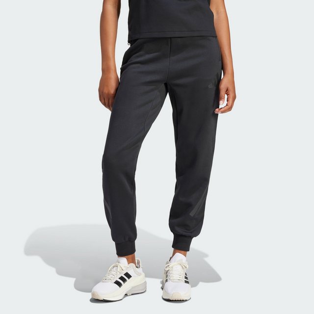 Bild von Adidas Z.n.e. Tracksuit Damen Hosen - Schwarz - Größe: 38/M - Poly Mesh - Foot Locker