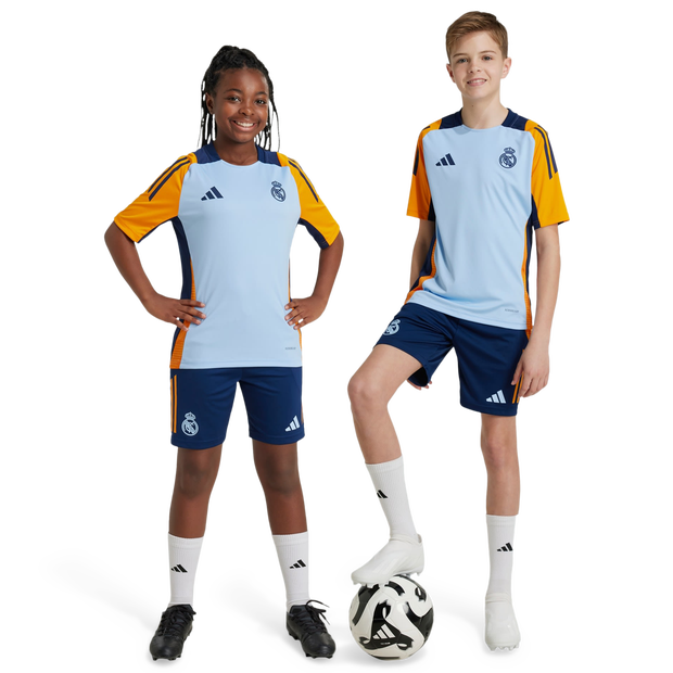 Bild von Adidas Real Madrid Tiro 24 Competition Kids Trainingsshorts (IT5107) team navy blue/crew orange/glow blue