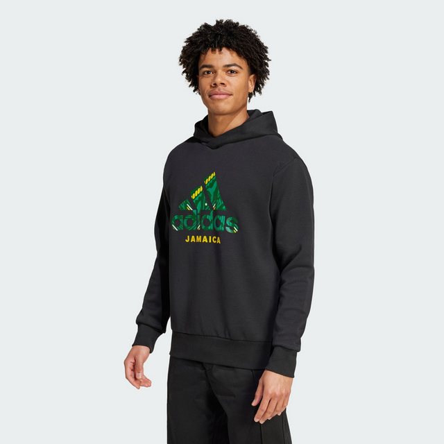 Bild von adidas JFF Jamaika SZN Doubleknit Hoodie 2024/25 Herren IT2459 - black L