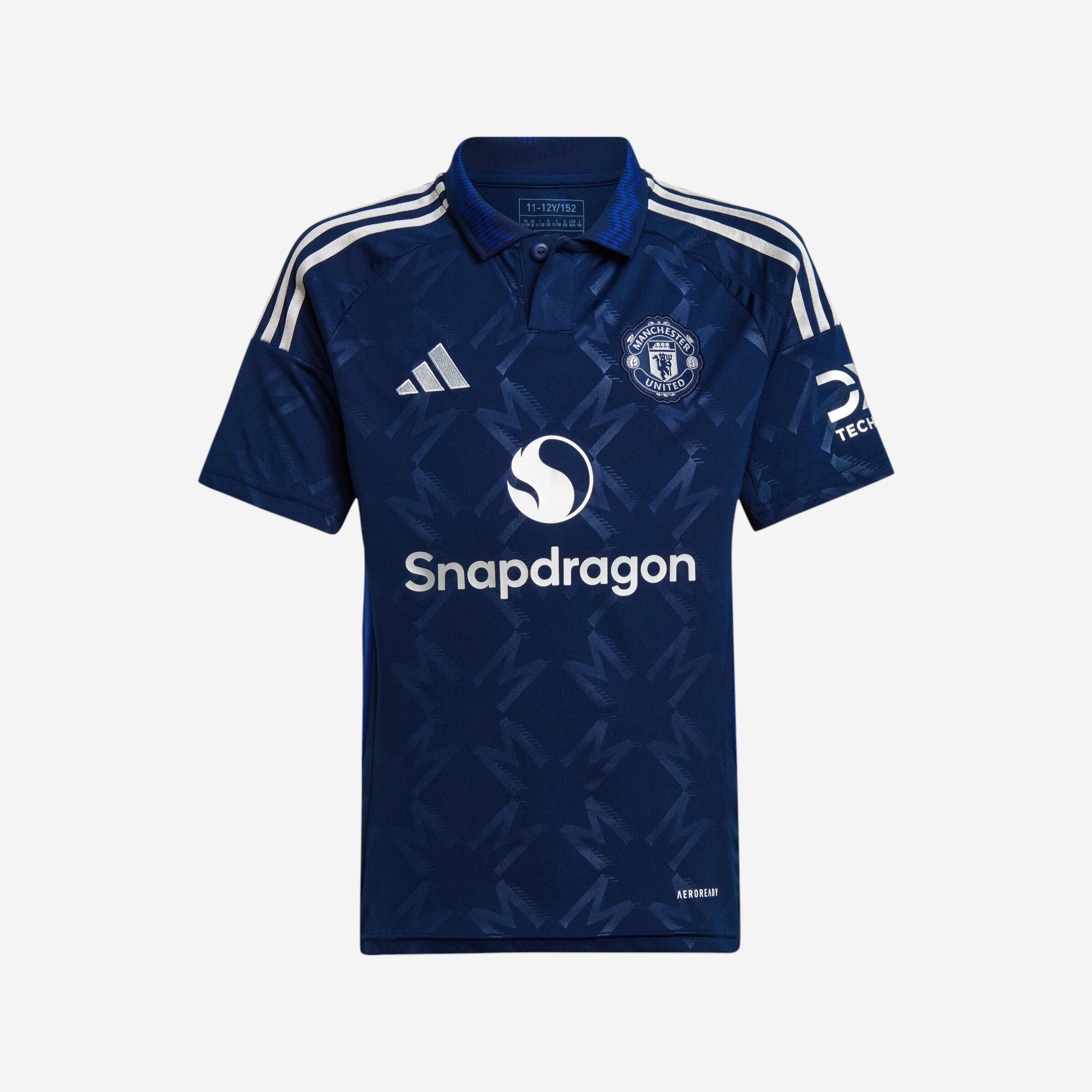 Bild von Kinder Fussball Trikot Manchester United Saison 24/25 Auswärts
