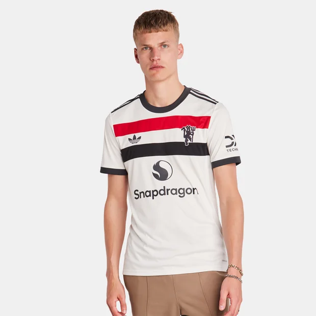 Bild von Adidas Manchester United Herren Trikots/Replikate - Weiß - Größe: S - Foot Locker