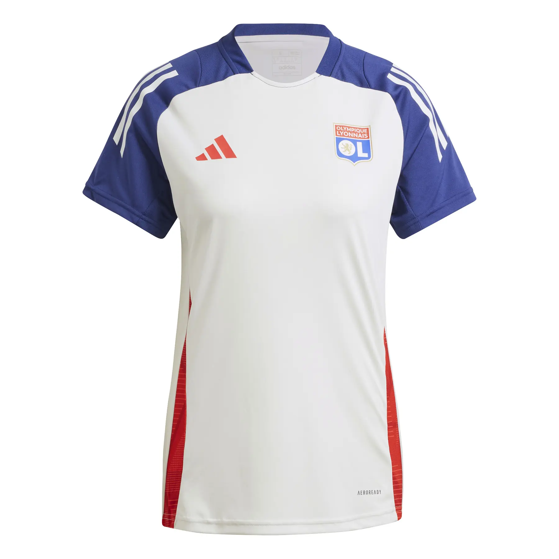 Bild von adidas Olympique Lyon Tiro 24 Trainingstrikot 2024/25 Damen IT5163 - white tint/midnight indigo/bright red XS
