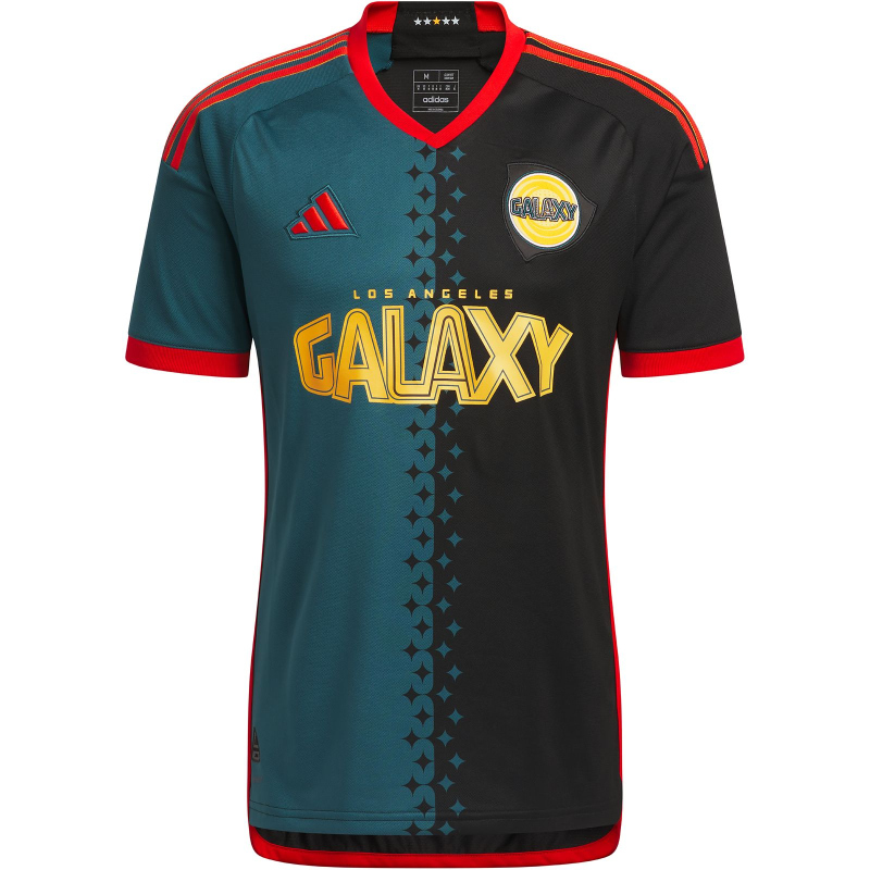 Bild von adidas LA Galaxy Authentic Ausweichtrikot 2024 Herren IT6186 - black/viridian M