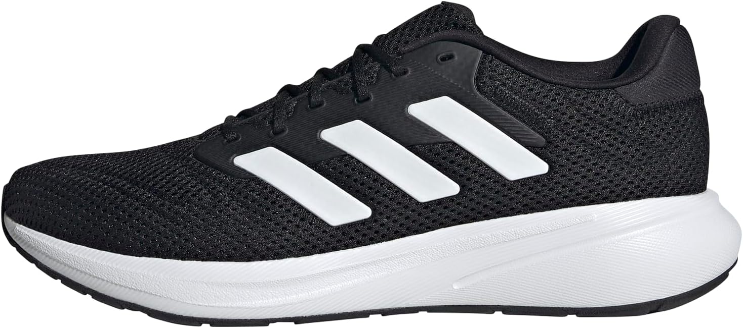 Bild von adidas Laufschuhe "Response Runner U", dämpfend, rutschfest, für Damen, schwarz, 38