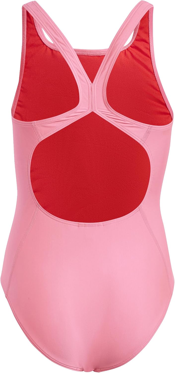 Bild von adidas Mädchen C-Back Swimsuit Kids Badeanzug, Lucid pink/White,