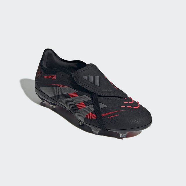 Bild von adidas Predator Pro FG Fußballschuhe JR3108 - core black/grey four/lucid red 39 1/3