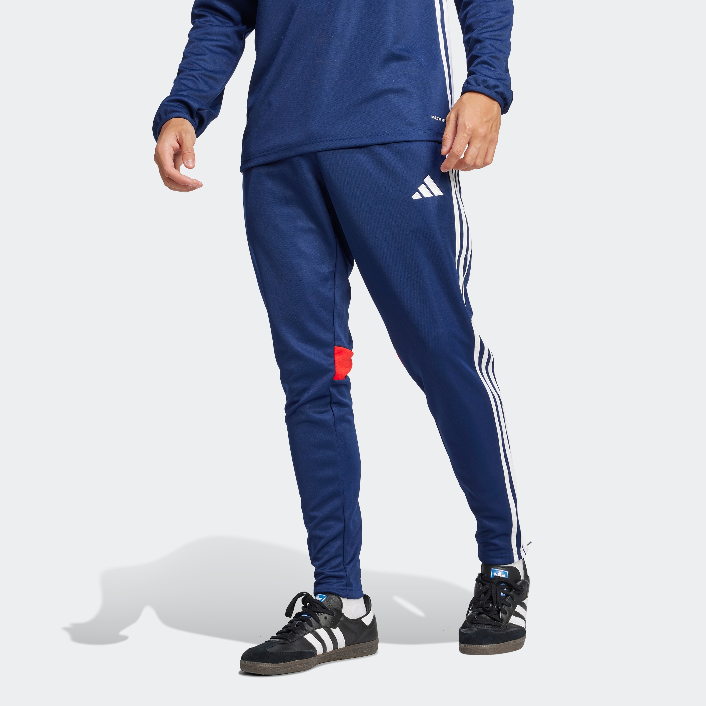 Bild von adidas Tiro 25 Essentials Trainingshose Herren JD0443 - team navy blue/red M