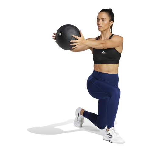 Bild von adidas Damen Optime Essentials Stash Pocket Full Length Leggings - Leistungsstarke Trainingsleggings für Damen