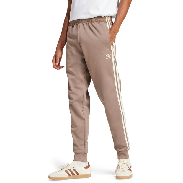 Bild von Adidas Superstar Herren Hosen - Braun - Größe: XS - Poly Mesh - Foot Locker