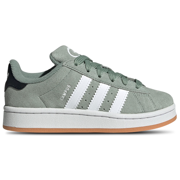 Bild von Adidas Campus Unisex Schuhe - Grün - Größe: 35 - Wildleder - Foot Locker