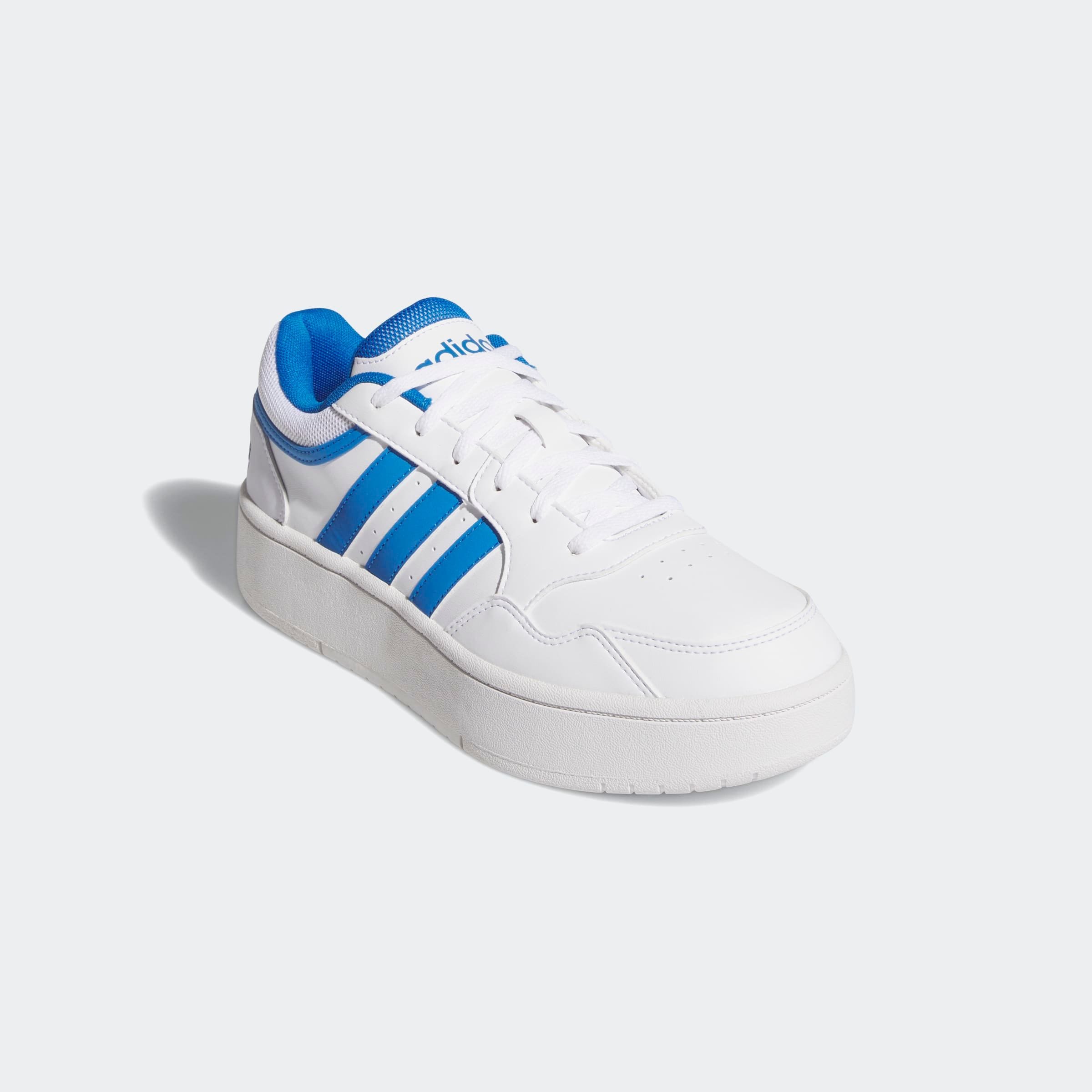 Bild von adidas Sportswear Hoops 3.0 Bold Plateau Sneaker Damen JI3455 - cloud white/bluebird/cloud white 40