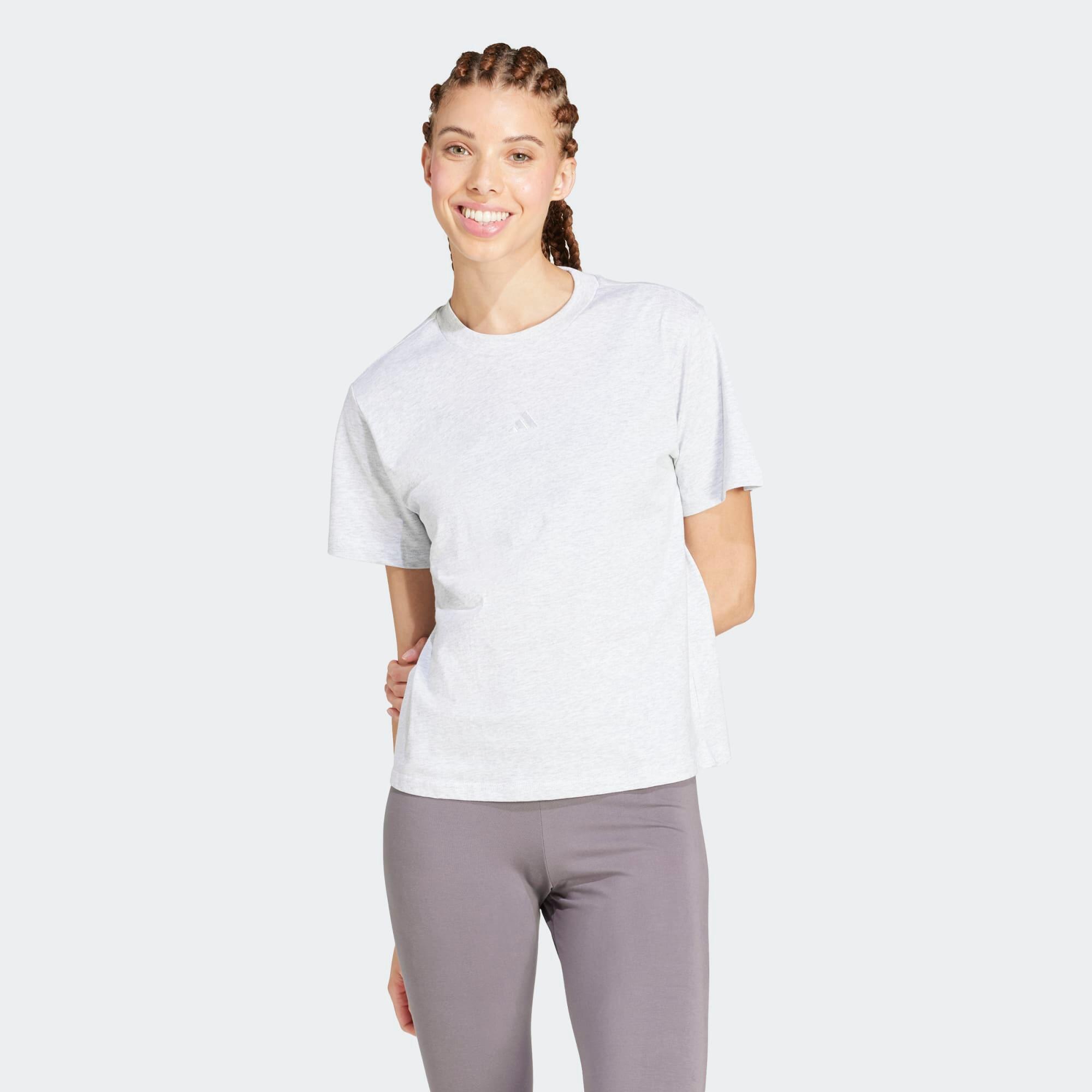Bild von T-Shirt Damen Baumwolle – grau