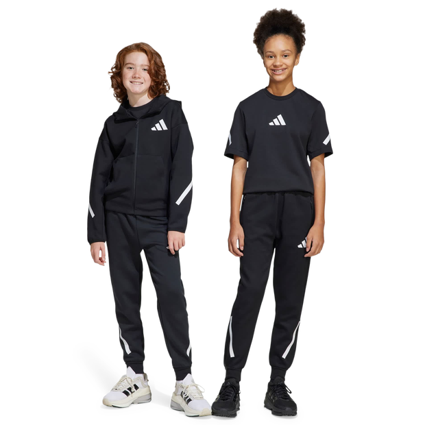 Bild von Adidas Z.n.e. Tapered-leg Unisex Hosen - Schwarz - Größe: 171 - 176 CM - Poly Mesh - Foot Locker