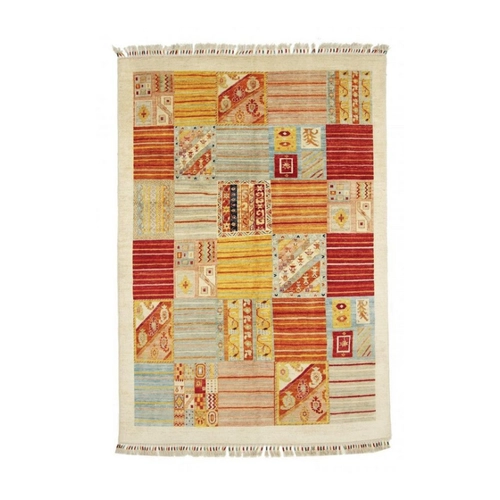Bild von Nain Trading Orientteppich Arijana Patchwork 166x239 Handgeknüpfter Moderner Orientteppich