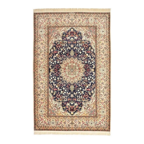 Bild von Nain Trading Orientteppich Isfahan Seidenkette 204x313