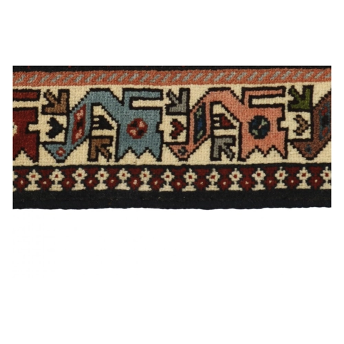 Bild von Nain Trading Orientteppich Yalameh 81x129 – Handgeknüpfter Perserteppich