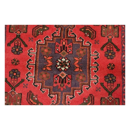 Bild von Nain Trading Orientteppich Khamseh 101x144 Handgeknüpfter Orientteppich / Perserteppich
