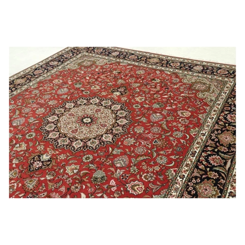 Bild von Nain Trading Orientteppich Täbriz 50Raj 252x303 Handgeknüpfter Orientteppich