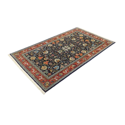 Bild von Nain Trading Orientteppich Eilam Seidenkette 137x227 Handgeknüpfter Orientteppich