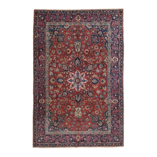 Bild von Nain Trading Orientteppich Isfahan Khoy Antik 202x309