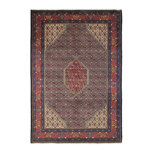 Bild von Nain Trading Orientteppich Ardebil 201x301 - Handgeknüpfter Perserteppich