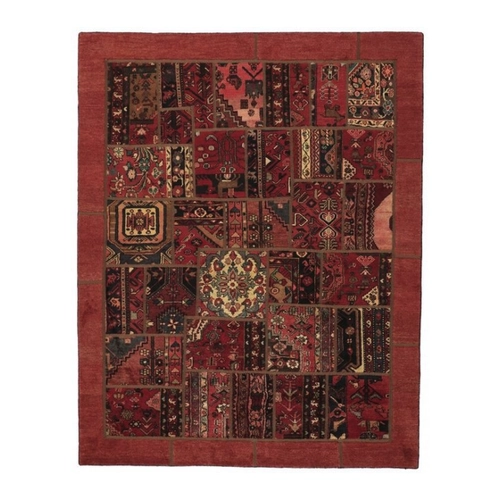 Bild von Nain Trading Orientteppich Patchwork 203x254 Handgeknüpfter Moderner Orientteppich