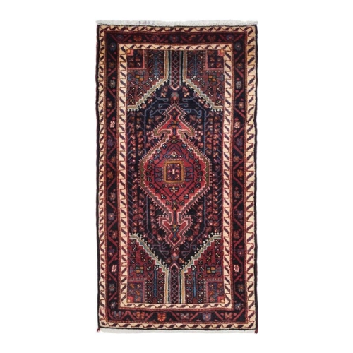 Bild von Nain Trading Orientteppich Tuyserkan 76x144 Handgeknüpfter Orientteppich