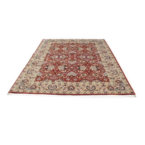 Bild von Nain Trading Orientteppich Ghom Kork 181x231 - Handgeknüpfter Orientteppich