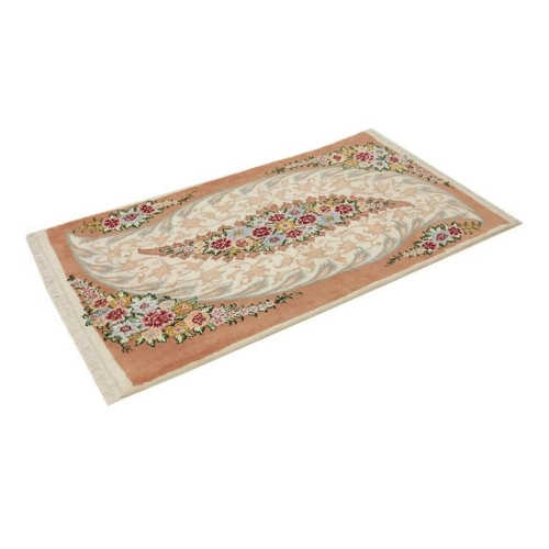 Bild von Nain Trading Orientteppich Täbriz 40 Raj 90x170 – Handgeknüpfter Kunstgenuss