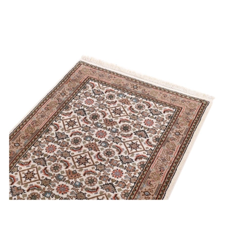 Bild von Nain Trading Orientteppich Indo Keshan 76x138 – Handgeknüpfter Kunsthandwerksteppich