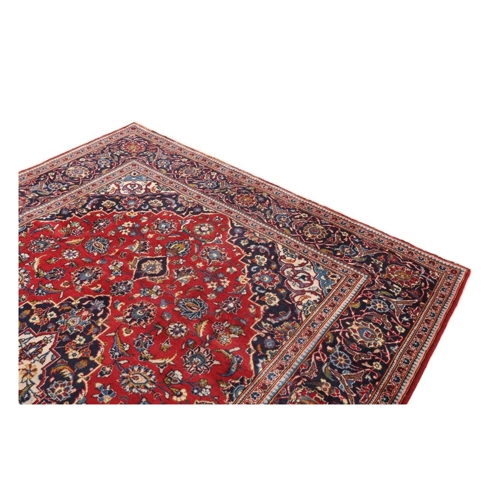 Bild von Nain Trading Orientteppich Keshan 200x304 Handgeknüpfter Perserteppich