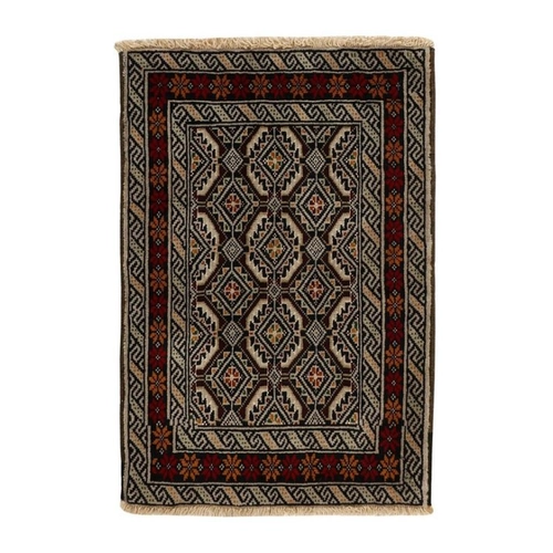 Bild von Nain Trading Orientteppich Belutsch 84x121 – Handgeknüpfter Teppich aus Persien