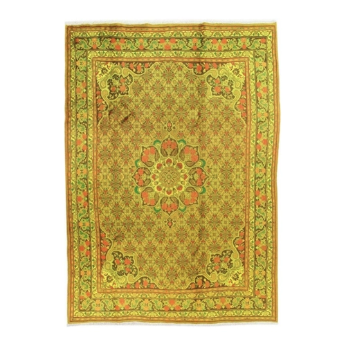 Bild von Nain Trading Orientteppich Vintage 203x293 - Handgeknüpfter Moderner Orientteppich