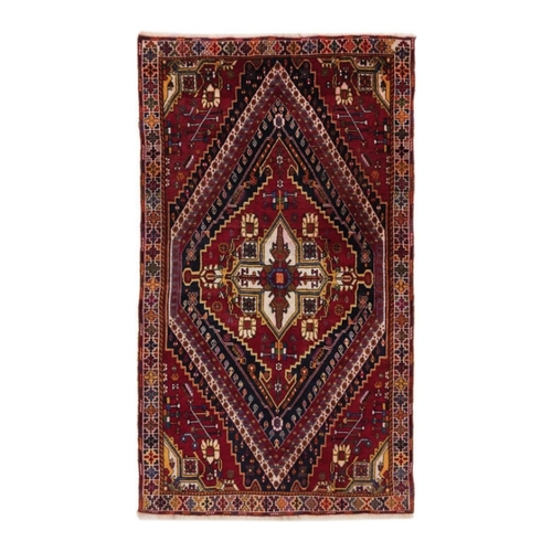 Bild von Nain Trading Orientteppich Ghashghai 115x203 – Handgeknüpfter Hochwertiger Teppich